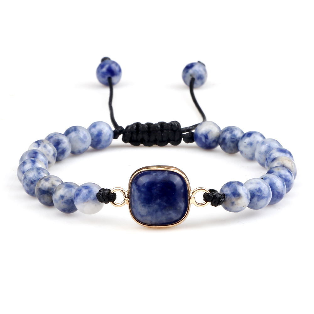 Handmade Stone Pendant Affordable Luxury Style Tiger Eye Cat Eye Bracelet
