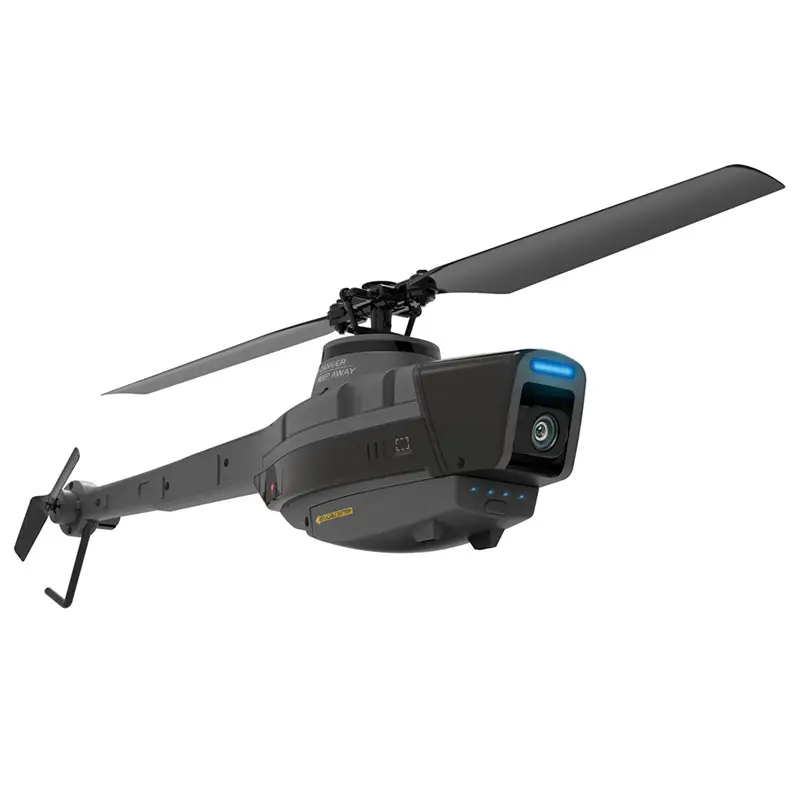 Black Bee UAV Camera Remote Control Four-way Single Paddle Without Aileron Model Toy