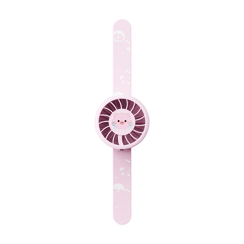 Childrens Handheld Rechargeable Mini Watch Fan