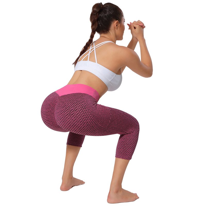 Title 60, Beautiful Peach Buttocks Skinny Cropped Yoga Pa...