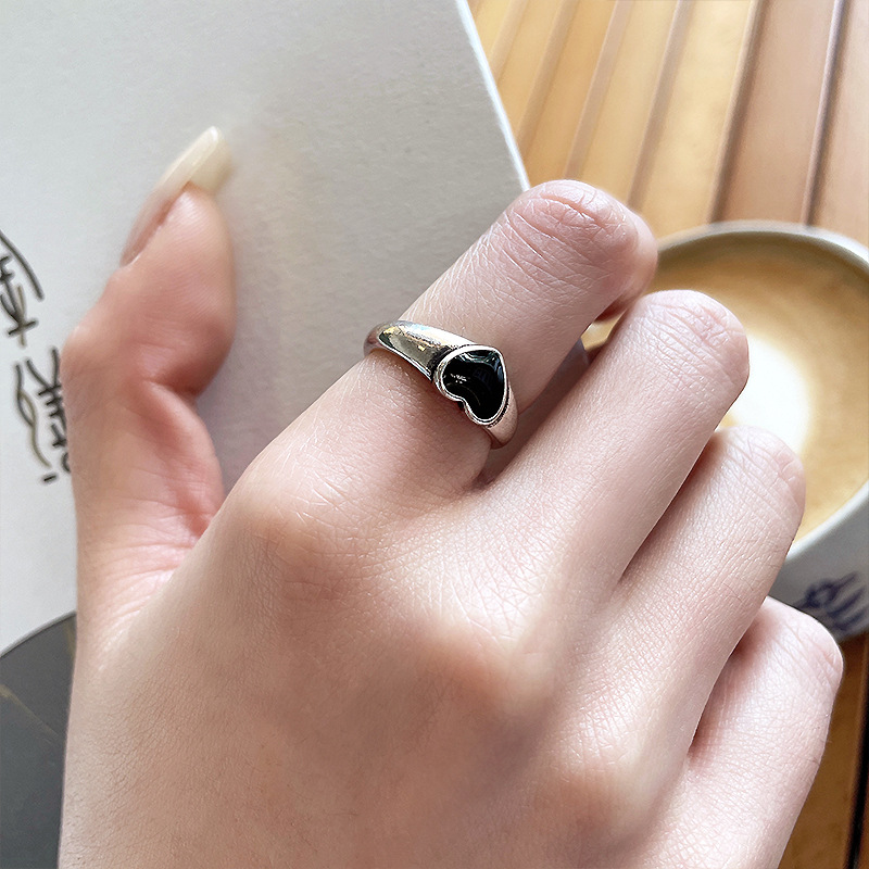 925 Silver Ring Non-fading Niche