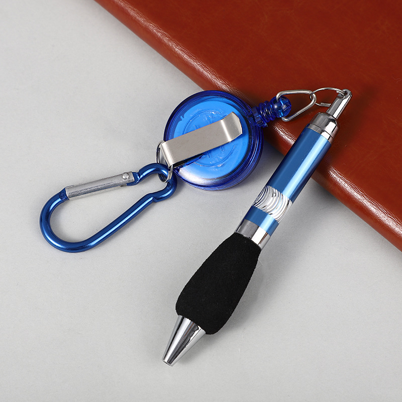 Title 9, Metal Line Drawing Pen Drawstring Ballpoint Pen...