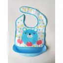 Detachable No-wash Waterproof Silicone-like Bib For Kids view 6