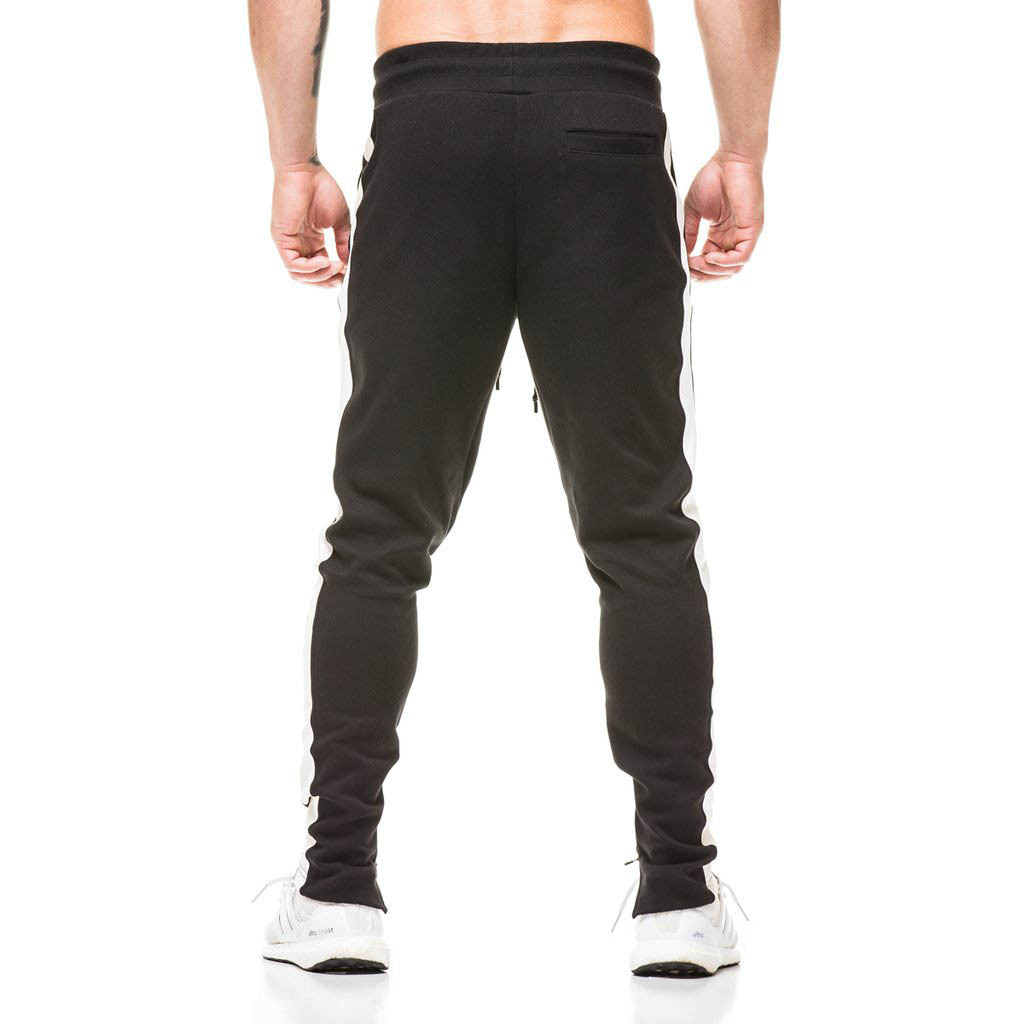 Title 16, Mens Muscle Sports Casual Trousers with Color ...