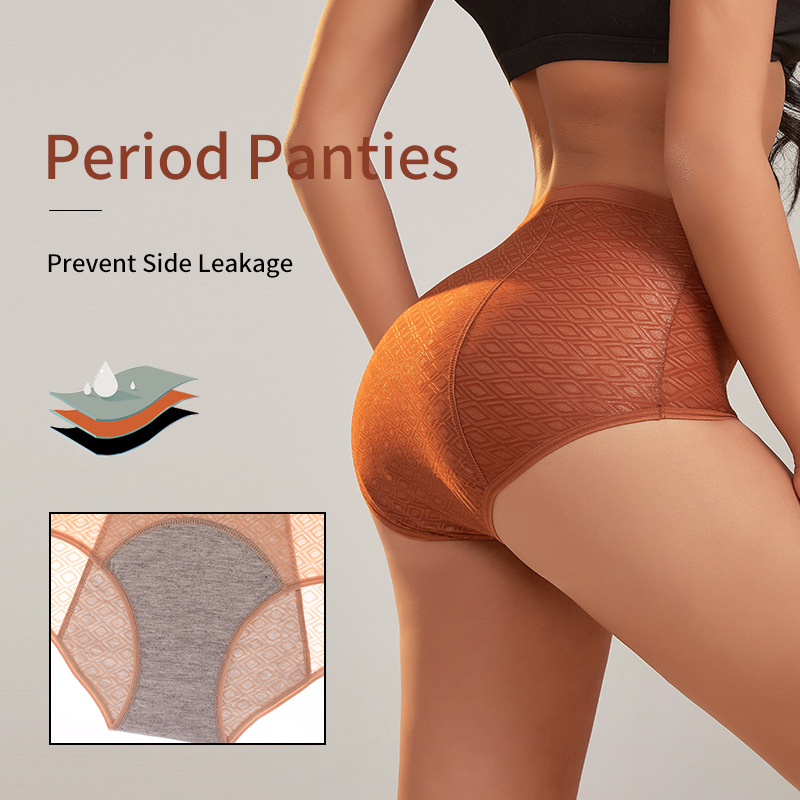 Women's High-Waist Leak-Proof Breathable Underwear