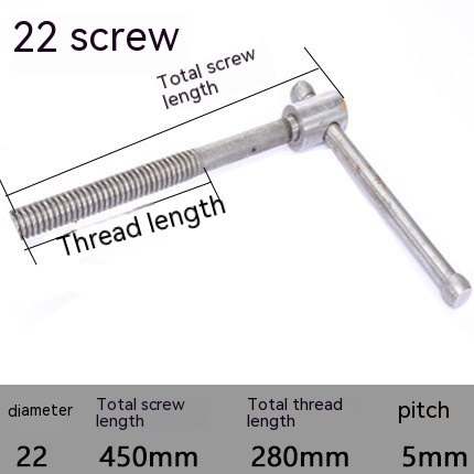 Screw Rod 22 X5mm