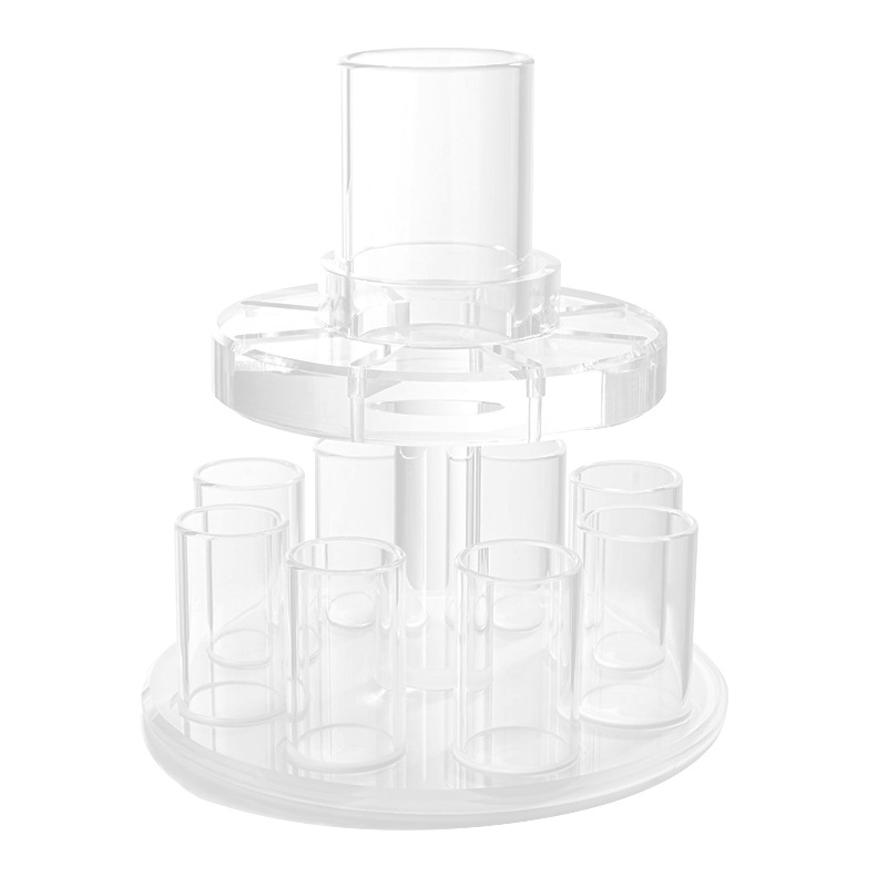 Acrylic Two-layer Wine Water Cup Holder