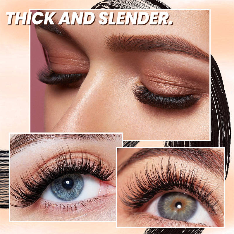 Waterproof Lengthening Smudge Proof Thickening Curling Long Lasting Volumizing Mascara 4