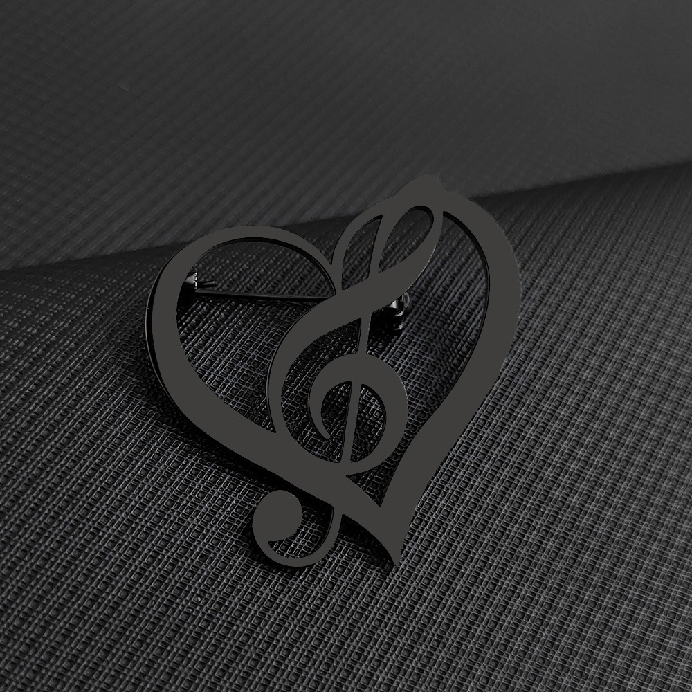 Love Note Brooch Romantic Accessory For Couples On Dates