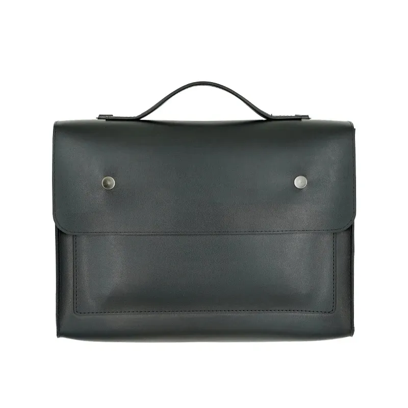 New Large Capacity Laptop Handbag - Black