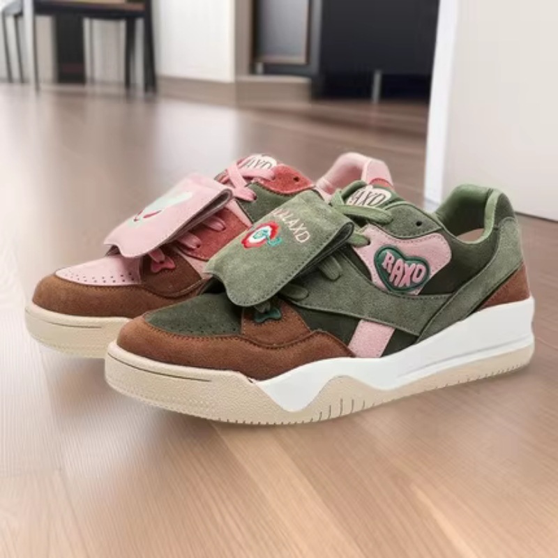 Casual Asymmetrical Couple Sneakers Versatile And Trendy Shoes
