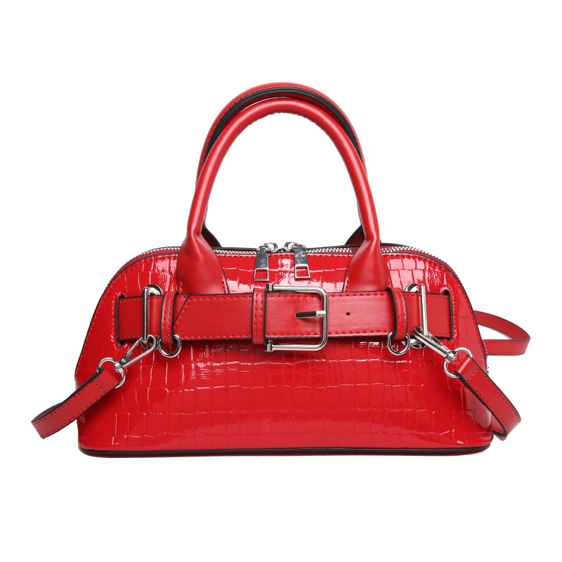 Sac Épaule Femme Boucle Ceinture PU — Bandoulière Élégante 9