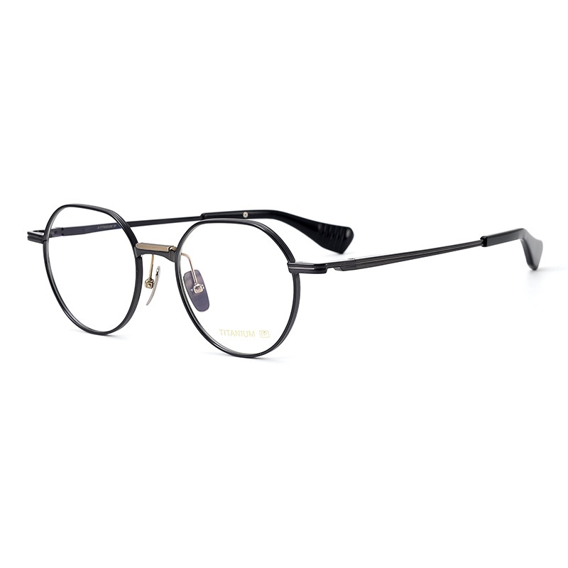 Ultra Light Pure Titanium Vintage Round Frame Spectacle - Image 16