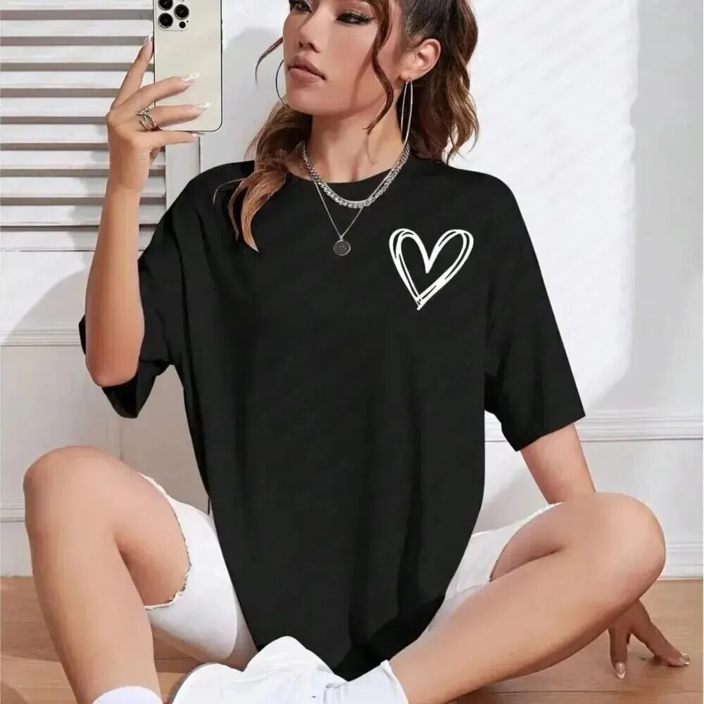Fashion New Spring Women's Cotton T-shirt