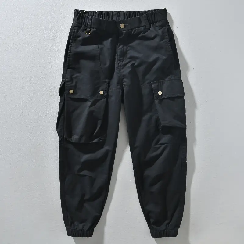 Casual Cotton Street Popular All-matching Overalls Men