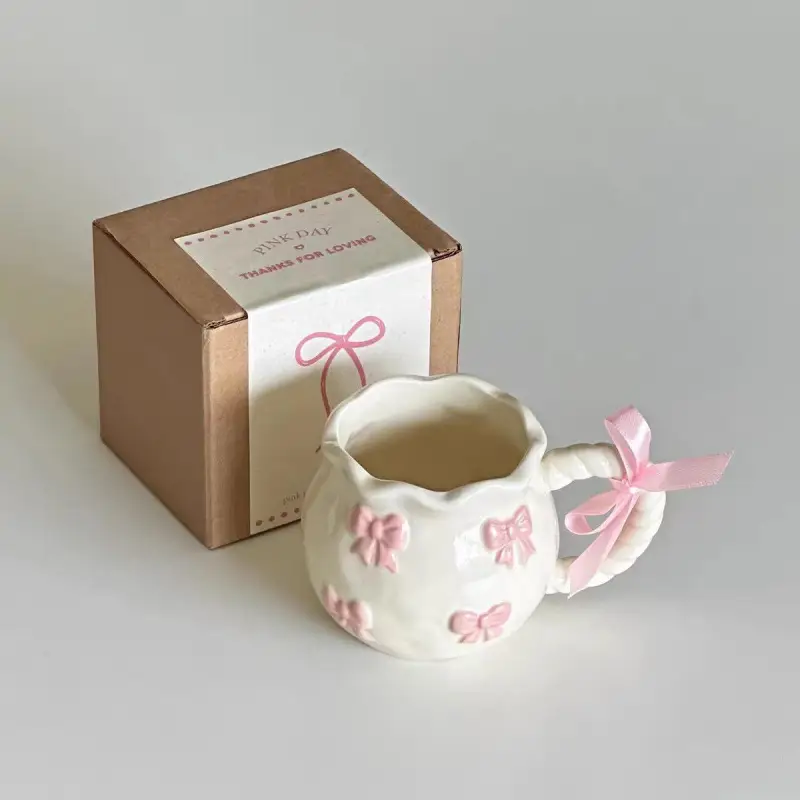 Handmade Irregular Art Niche Ceramic Mug