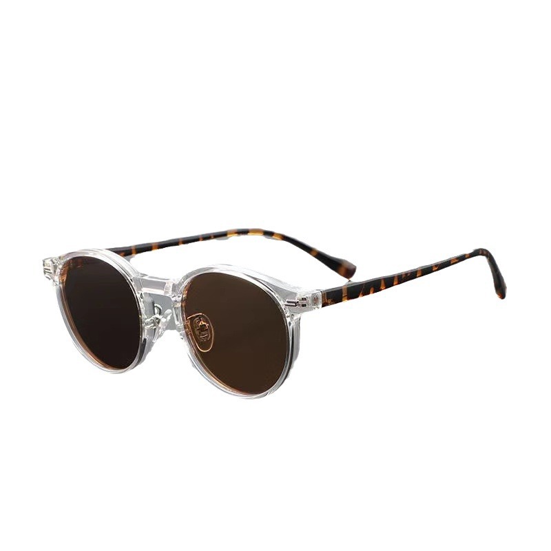Japanese-style Retro Sunglasses Women’s Trendy Round
