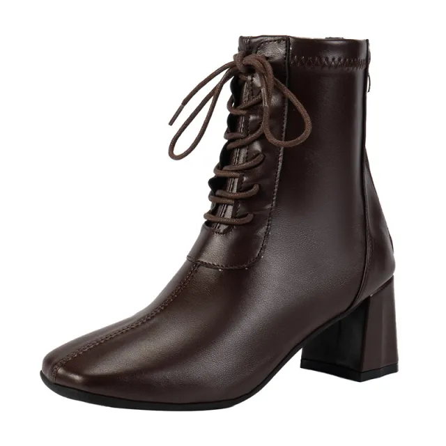 New Martin Casual Fashion Female Boots Brown - Shop at LoveMi
