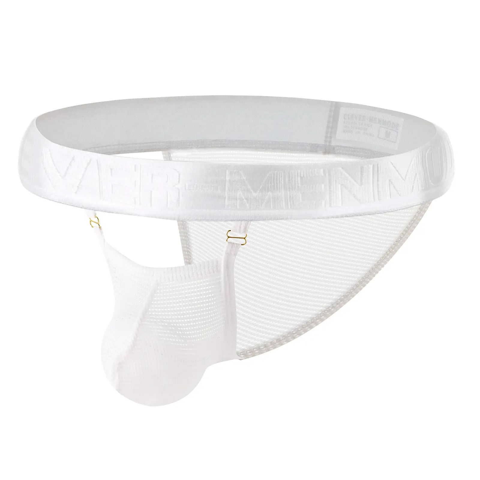Mens Ultra-thin Mesh Briefs With A Wide Waistband And Semi-hugging Fit