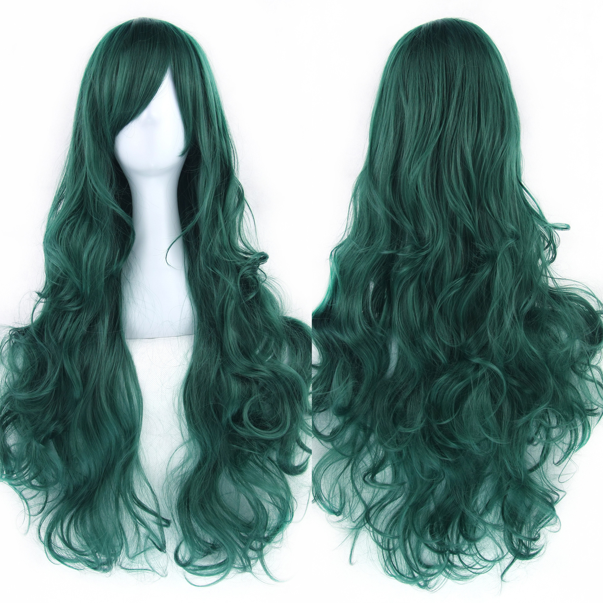 Pure Color All-matching COS Long Curly High-temperature Fiber Wig 20