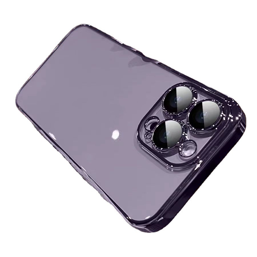 Suitable Crystal Transparent Hard Phone Case Simple Protective Cover - Image 7