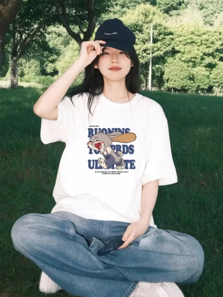 Women's Cotton Short-sleeved T-shirt