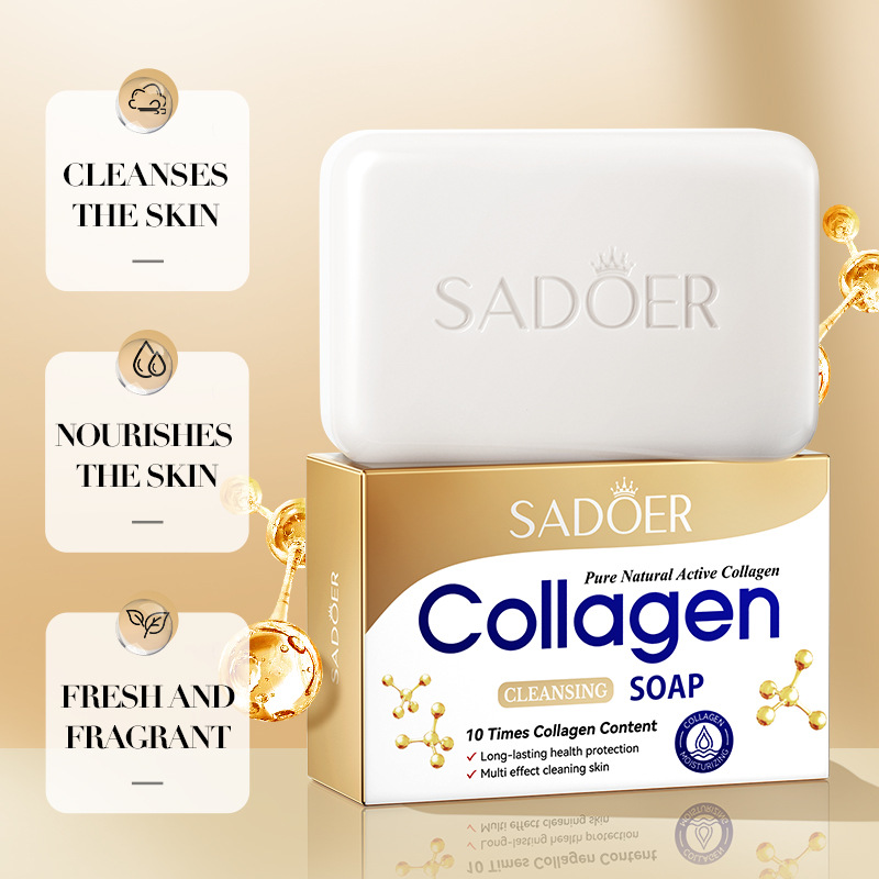 Multi-Effect Collagen Handmade Cleansing Soap For A Clearer Smoother Complexion