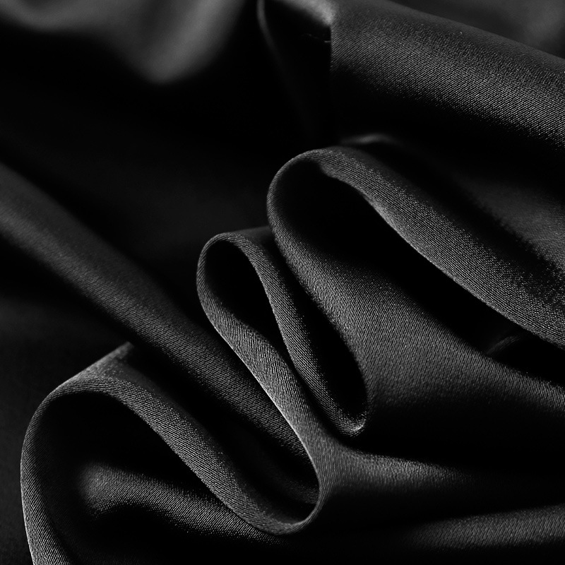 Silk V-neck Shirt Western Style Loose Sleeveless T-shirt