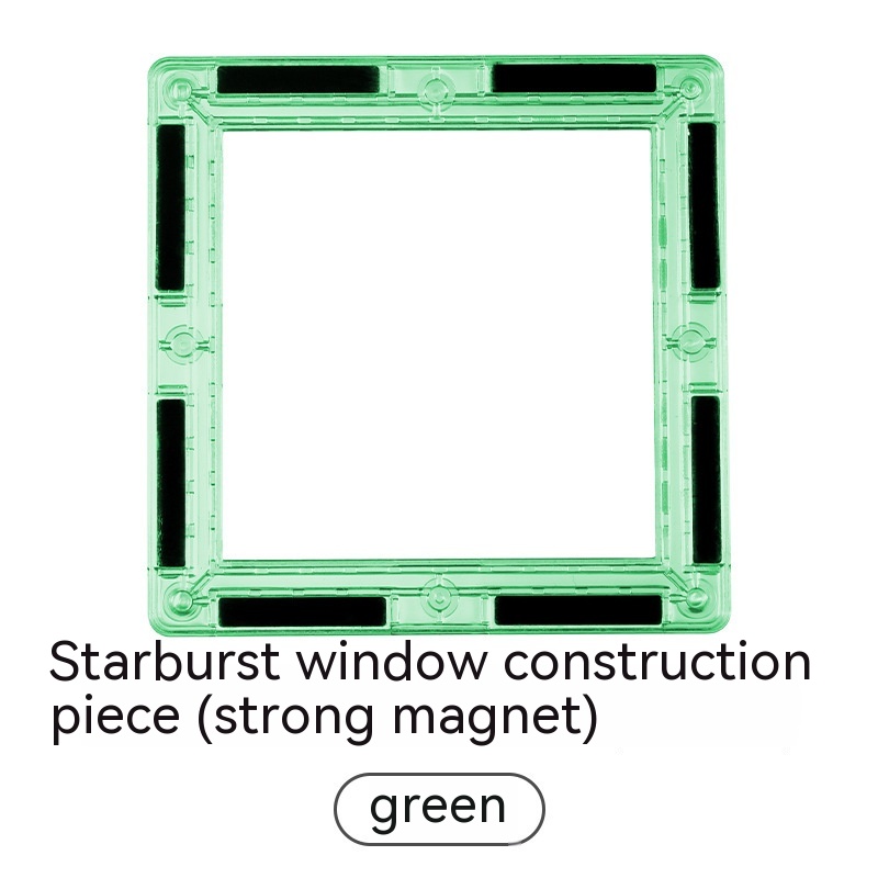 Building Block Pieces Green