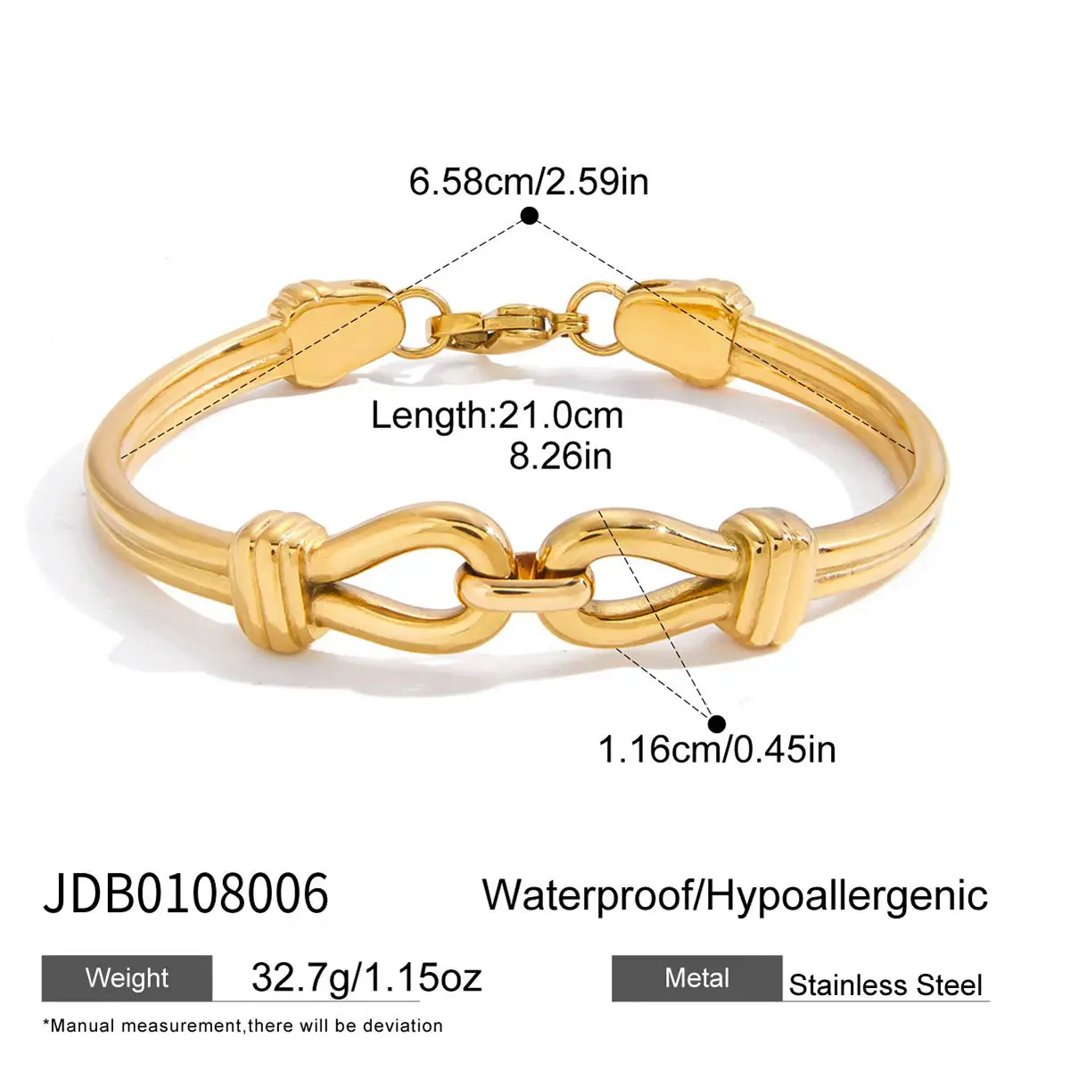 Light Luxury Ornament High-grade Bracelet With Buckle