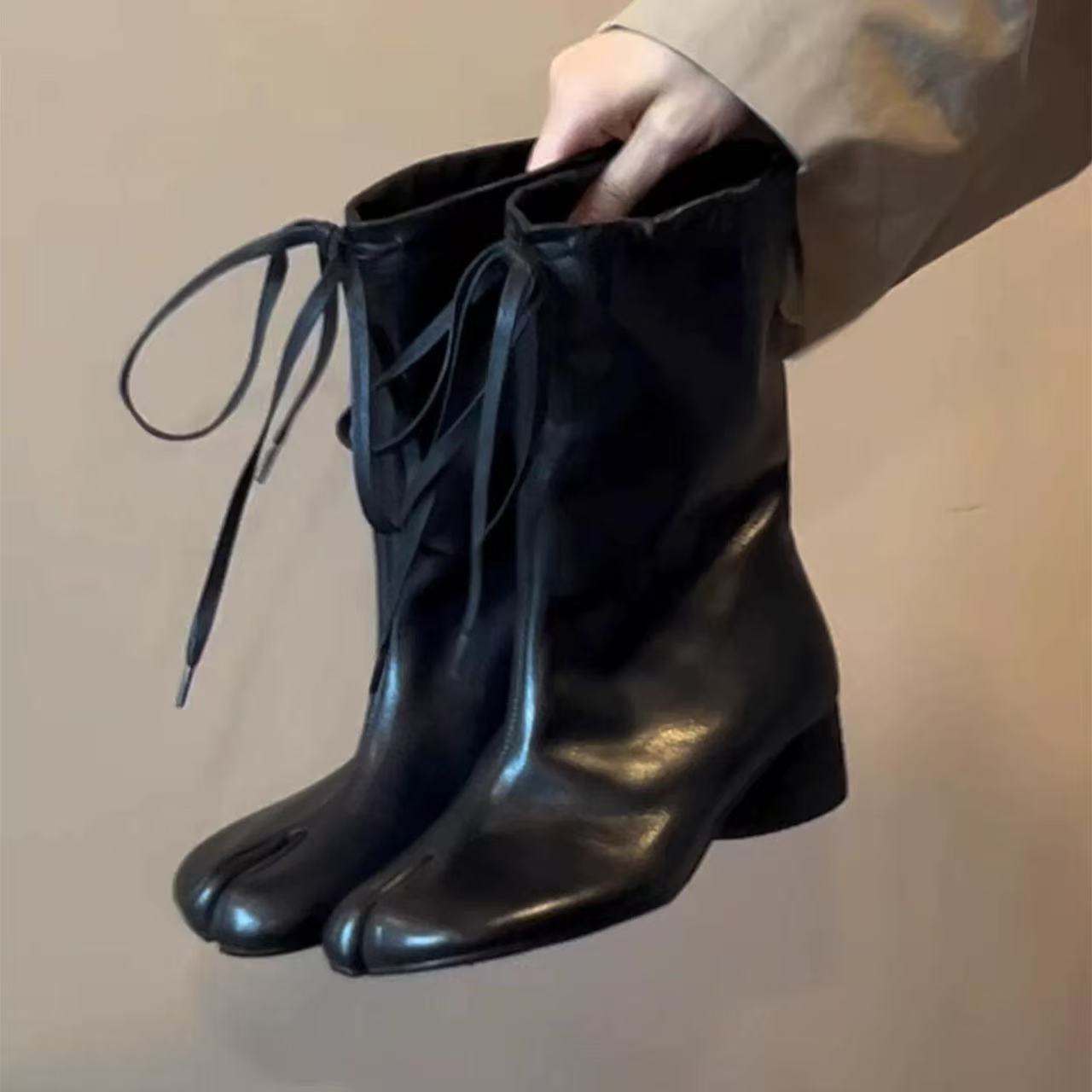 Womens Mid-heel Fashionable Mid-calf Boots