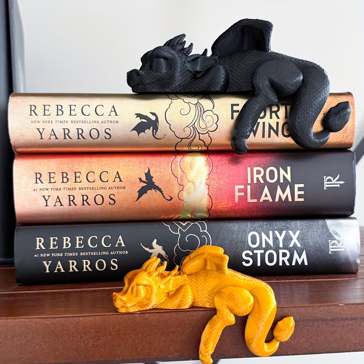Resin Dragon Statue Reclining Dragon Bookend