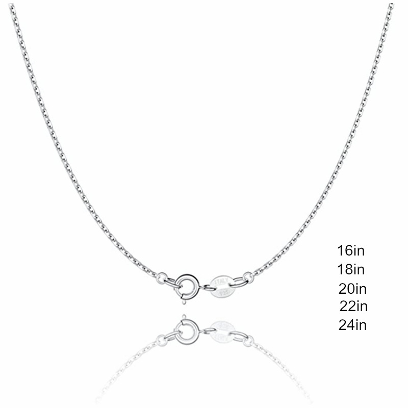 Simple Fashion S925 Sterling Silver Classic All-match Necklace