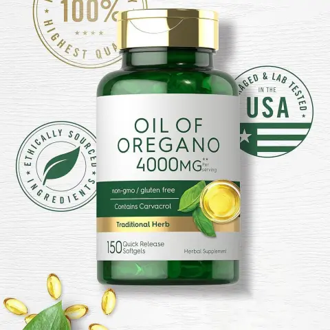 Health Care Products Oregano Oil Capsule Dietary Supplement Soft