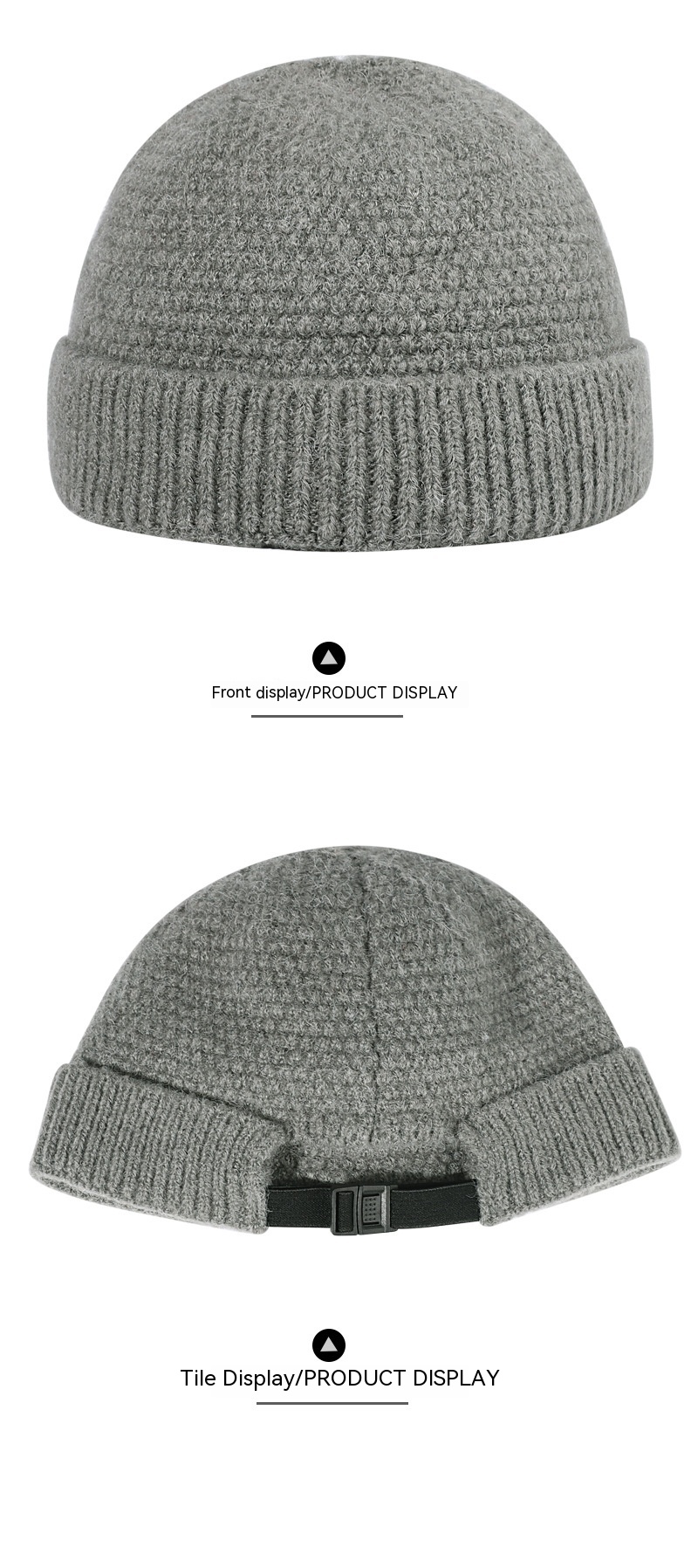 Outdoor Autumn And Winter Warm Hemming Knitted Woolen Cap — foto 19
