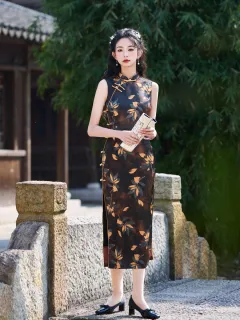 Girl's Retro Republic Of China Style Old High-end Daily Wear - M353 - View 1