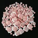 120 Pieces French White Edge Feet Nude Full Square Short High-grade Toe Nail Piece view 6