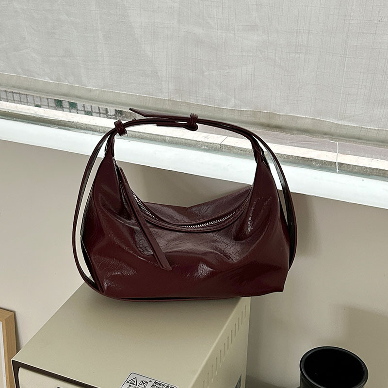Niche-design Light-luxury Mini Tote With A Sophisticated Vibeperfect As A Shoulder Or Crossbody Dumpling Bag