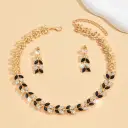 Women's Earrings And Necklace Two-Piece Set view 4