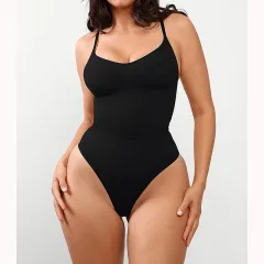 Women's Fashion Casual Hip Lifting Seamless Shapewear - Black - View 1