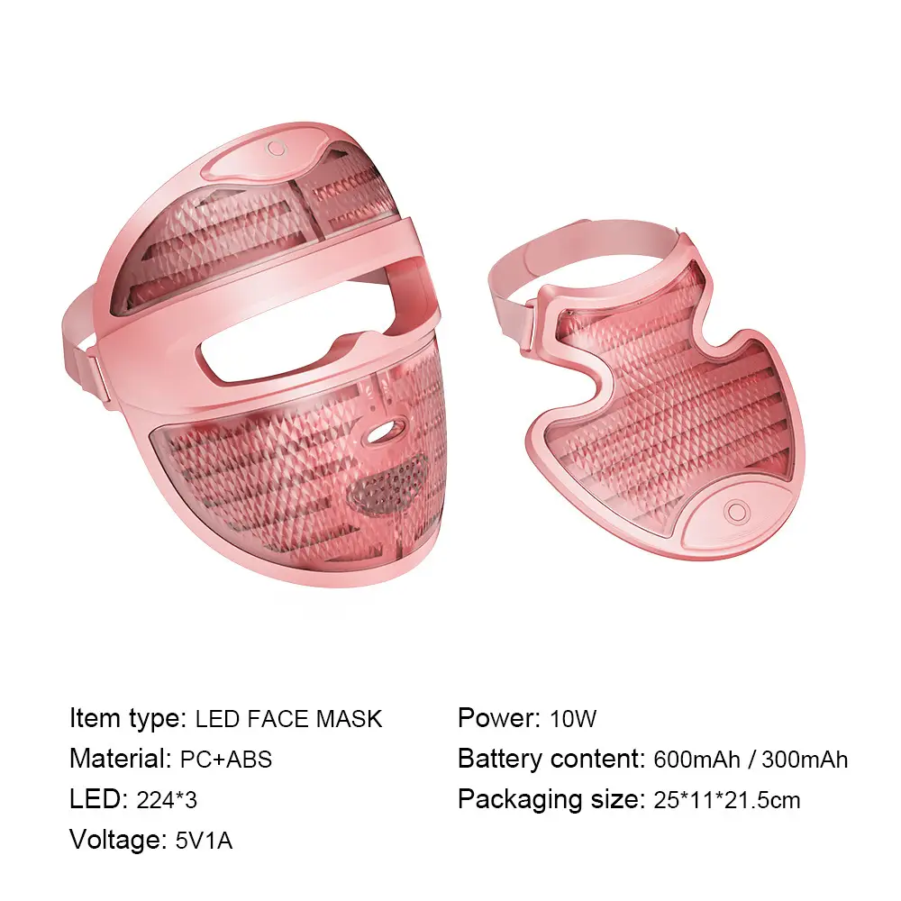 7-Color LED Facial Mask For Beauty Devices Home Use