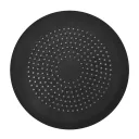 Flat Round Black