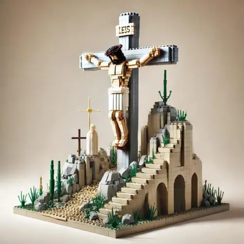 Building Block Ornaments Crafts And Courtyard Architecture