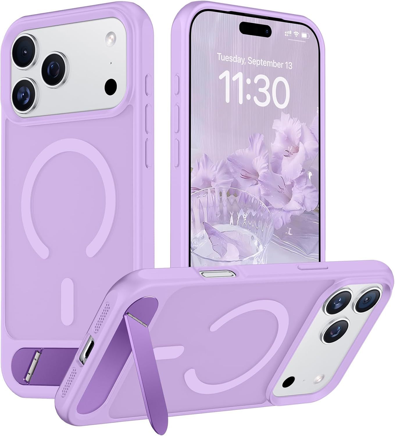 Ultra-Thin Magnetic Phone Case with Hidden Single-Line Stand 3