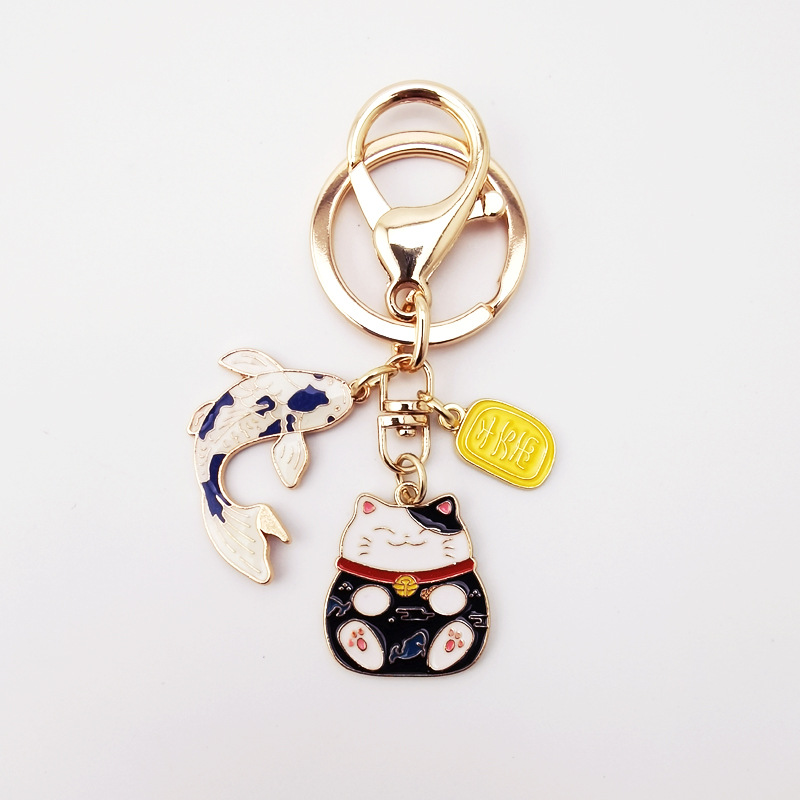 Blue Lucky Cat