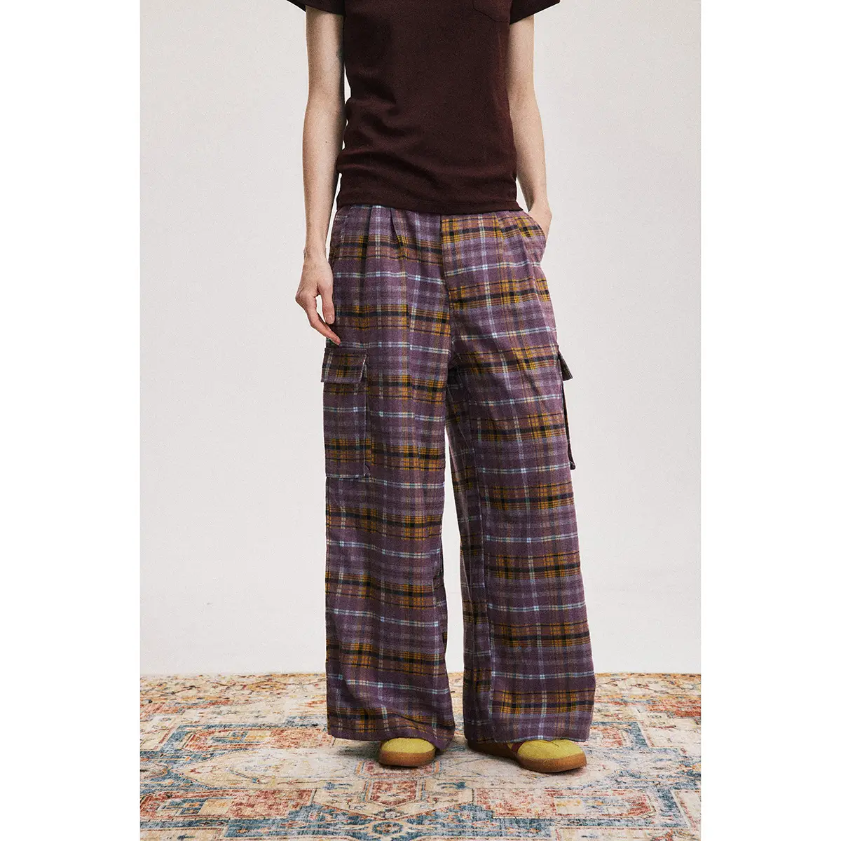 New Retro Wide Leg Trousers Men And Women Loose