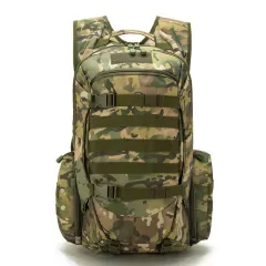 Tactical Outdoor Army Fan Mountaineering Backpack - Cp Camouflage-Free Size - View 1
