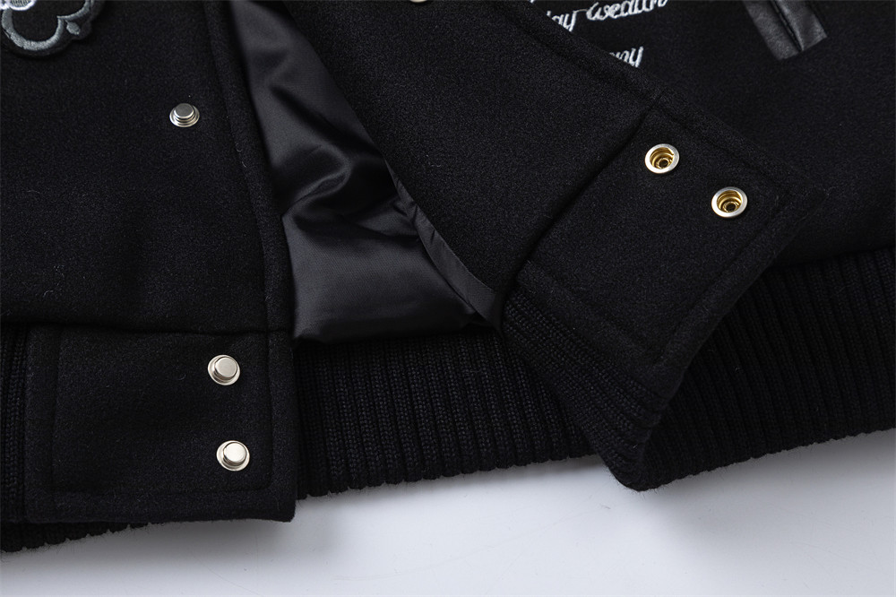 Machine Embroidery Baseball Uniform Jacket Male - Image 6