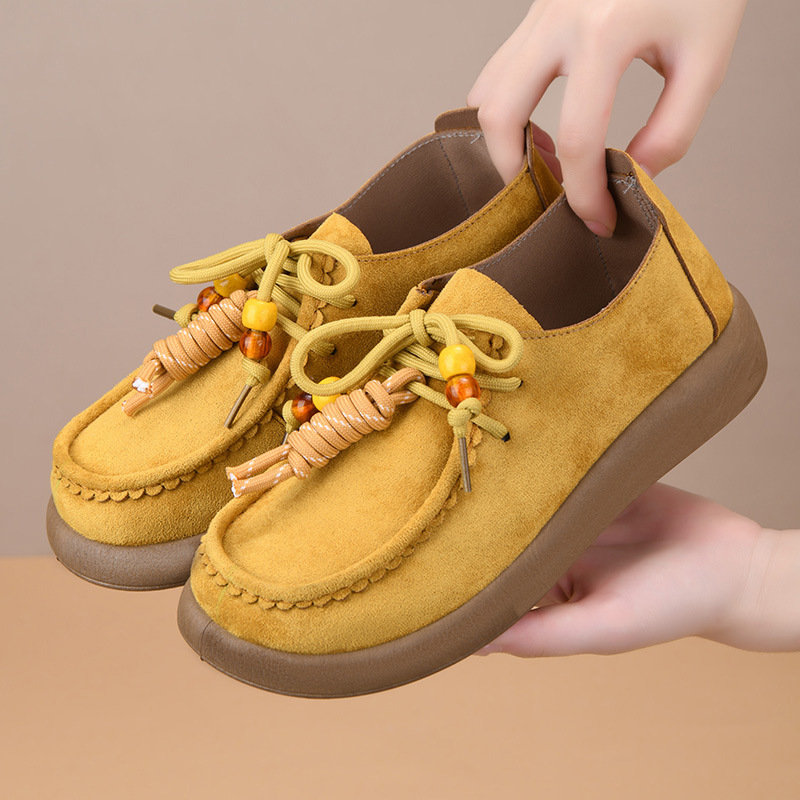 Vintage Womens Shoes New Autumn Style In Old Beijing Design