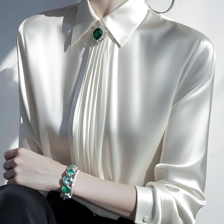Spring French-style Top With A Luxurious And Sophisticated Feel - Image 7